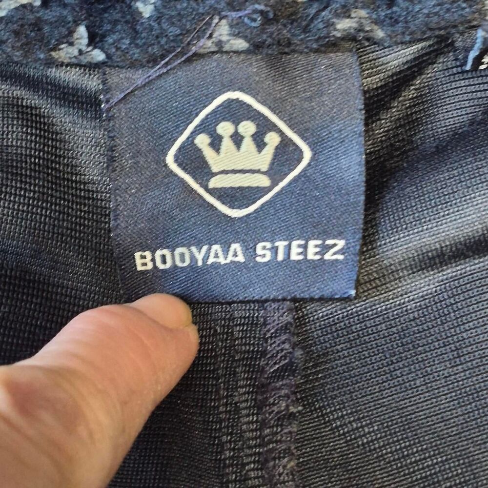 Booyaa Steez Men's Crown Logo Deep Navy Blue Pants Size XXL
